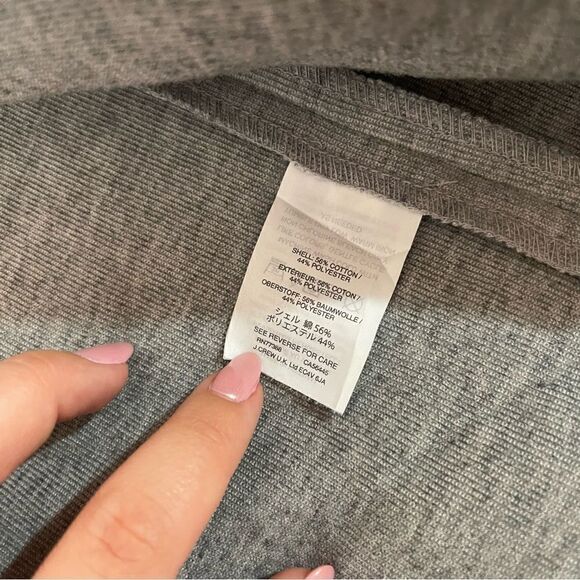 J. Crew Belted Sweatshirt Blazer Cardigan - Picture 5 of 7